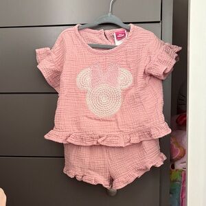 Disney Junior Pink Minnie Mouse Toddler Set